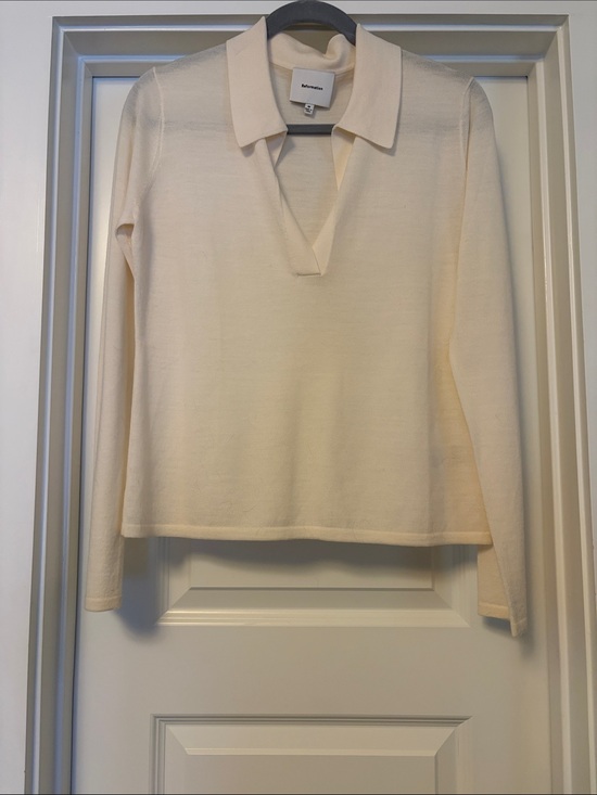 Reformation Sweaters - Reformation Lucas Relaxed Murino Wool Sweater